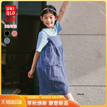  UNIQLO CHILDRENs CLOTHING GIRLS SUSPENDER DRESS SUMMER 440510 UNIQLO