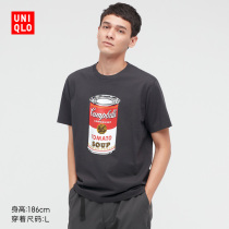Uniqlo Men Women Couple Clothes (UT) Andy Warhol Print Round Neck T-shirt Short Sleeve 440875