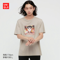 Uniqlo Mens Womens Clothing (UT)MANGA Print T-shirt (short sleeve) (Ghost Extinguish Blade) 440691