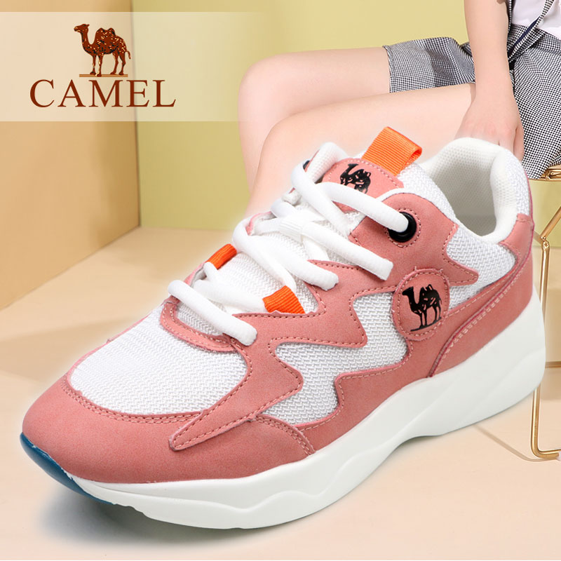 Camel/Camel Women's Shoes Fall 2018 New Youth Fashion Leisure Shoes Thick-soled Sports Outdoor Travel Shoes