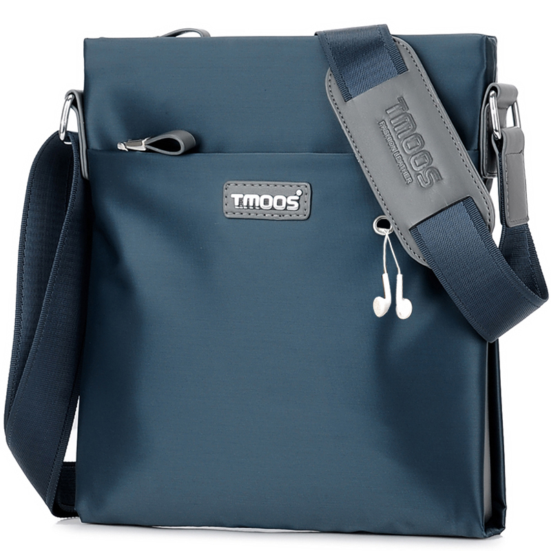 Tang Mingshi Men's Bag Oxford Cloth Shoulder Bag Business Leisure Crossbody Bag Korean Version Men's Bag Canvas Trendy Backpack