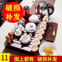 Kung Fu Tea Table Plate 2021 new kettle integrated home guest automatic induction cooker small tea table set