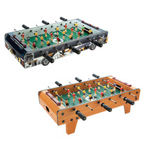 Wooden childrens table football machine desktop table toy boy adult entertainment double parent-child interactive game table