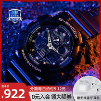 Casio watch Male Shock Black Samurai Bomb Expert The Same Money Black Gold Dark Hearts Limited Edition ga100