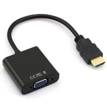 HDMI to vga-cable converter with audio HD to D-SUB adapter notebook projector cable