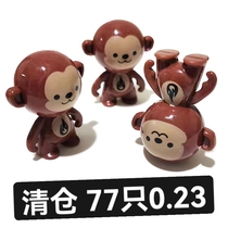 Shake-in-the-net red hominin mini tumbler Headstand Little Monkey Cartoon Cute Children Little Toy Kindergarten Gift