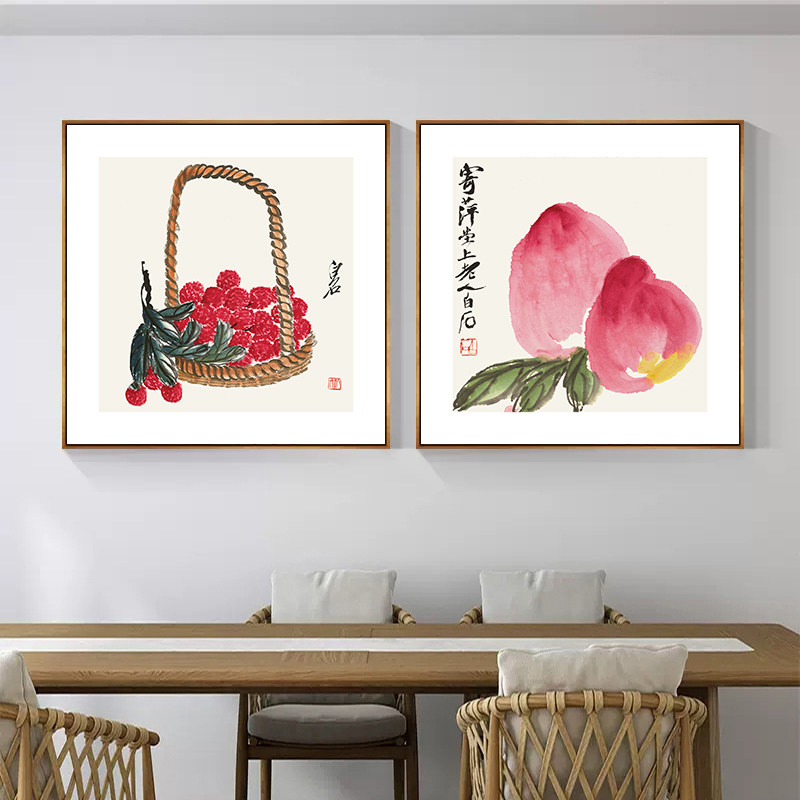 齐白石荷花挂画-齐白石荷花挂画促销价格、齐白石荷花挂画品牌- 淘宝