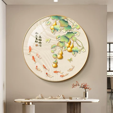 新中式玄关装饰画福字锦鲤走廊挂画-新中式玄关装饰画福字锦鲤走廊挂画 新中式玄关装饰画福字锦鲤走廊挂画-新中式玄关装饰画福字锦鲤走廊挂画