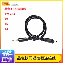 Color 3 5-head cable TW-283 T3 T6 T8 T9 Lingyi TW-836 RC-821 830 Shutter cable For Canon Nikon Sony Fuji