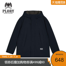 PLORY 2021 autumn and winter new casual business mens casual jacket cotton clothes POJPB8904D
