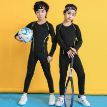 Childrens tights training uniforms boys autumn and winter leggings boys basketball football sports long sleeve quick-drying suit