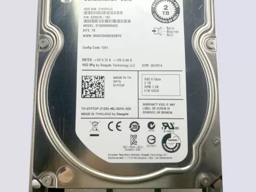 DELL HDD 2TB 7.2K 3.5 6G SAS 01P7DP