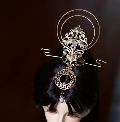taobao agent BJD Guanye headdress ancient style accessories [Holy Light]