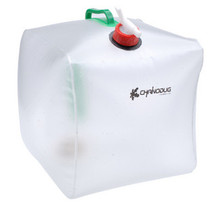 Outdoor water bag folding kettle 20L with faucet water bag bucket pvc environmental protection water bag special price