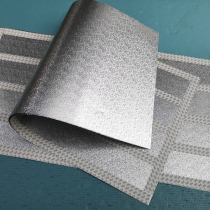 Kitchen fireproof sticker waterproof oil-proof self-adhesive high temperature resistant stove flame retardant thickened wall sticker gas stove cabinet tile sticker