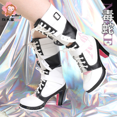 taobao agent Victory Goddess Game COS Poison Snake Shoes Nikkecosplay Poison Snake Boot Customization