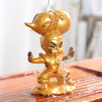 Gourd baby spit water color tea pet can raise water water spray urine creative tea play tea tea tea tray tea set