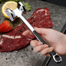 German knock Meat Hammer steak pork hammer pine meat home tender meat mud hammer kitchen eye punch punch broken tendons double-sided beat