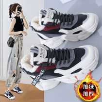 Snow boots women 2021 autumn and winter new women's shoes short tube women's boots warm cotton shoes padded plus velvet martin shoes women