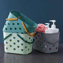 Yousiju plastic portable bath basket storage basket bathroom bath basket basket washing basket bath basket bath basket