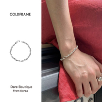 Dare buyer shop Coldframe Korean brand bundled knotted bracelet sterling silver ins style jewelry jewelry