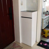 Painted mini shoe cabinet home door simple modern narrow locker small house entry cabinet 50 corner shoe cabinet