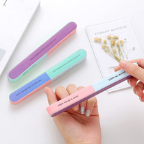 Nail file frosted household polishing file nail manicure tools professional nail file nail grinding strip double-sided