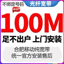 Anhui Hefei East Fats West Changfeng Lushan Lake Telecom Broadband to handle 50M100M fiber TV games