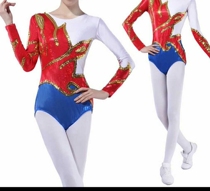 Custom-made children's rhythmic gymnastics competition clothes aerobics competition clothes college students' mass aerobics competition clothes
