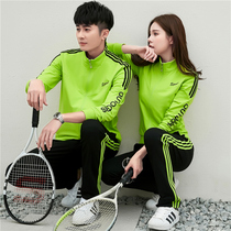 2022 Spring new lovers sports suit casual sportswear men and women in spring and autumn running sportswear 3 bars