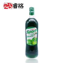 SPORT spot green mint syrup sherbet 1L French original imported milk tea coffee shop bottled drink
