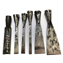 Forging stick steel flat chisel semi-circular chisel flat shovel old wood chisel tool chisel flat chisel Ansteel cutting woodworking chisel