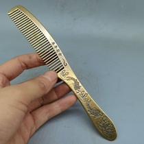 Ancient Play Miscellaneous Collection Special Price Boutique Handmade Pure Brass Comb