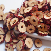 Red jujube 100g Qi and blood health tea Ruoqiang red jujube meat jujube slices soaked in water ready-to-eat agricultural products with herbal tea