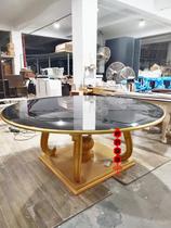 Dining Table Big Round Table Hotel Hall Flowers Table Clubhouse Lobby KTV Feng Shui Tai End Jingtai Sales office Swing Terrace