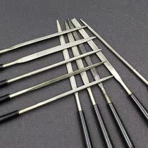 File 10 sets of polished metal Bodhi plastic file semicircular flat square triangle triangles