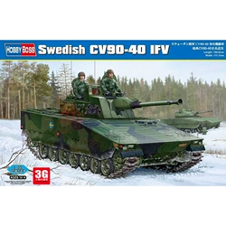 小号手拼装坦克 82474 瑞典CV90-40步兵战车 1/35