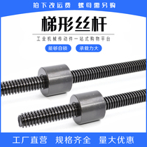  T-shaped screw Tr12 16 20 24 25 28 30 32 36 Trapezoidal screw nut Screw 45 Steel