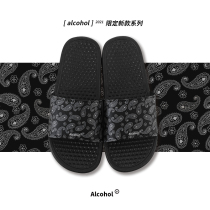 Alkohol 2021SS Cashew Flowers Retro Hip Hop Trend Original Net Infrared Wearing Tide Card Bathroom Slippers