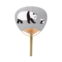 The unimprinted Liangpindi MUJI group fan the giant panda