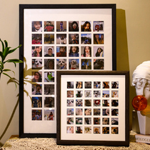  48 36 100 Solid wood palace grid couple diy photo frame custom wedding yarn photo wall frame love commemorative gift