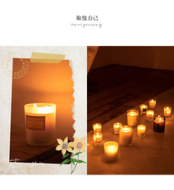 Aromatherapy candle household bean wax niche Nordic style indoor bedroom lasting soothe nerves and sleep romantic fragrance gift