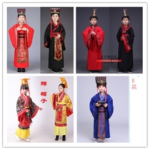 Childrens ancient costumes Han clothes male girl The ancient emperors of the ancient imperial family were served by the students who returned to Zhaos class and performed the costumes
