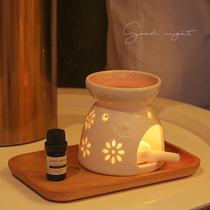 Aoshi fragrant lamp essential oil stove ceramic large capacity beauty salon romantic bedroom home lamp creative candle holder
