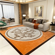 Imported wool French style Classic top extravaganza Massee wind orange handmade full of custom bedroom sofa Living room Carpet