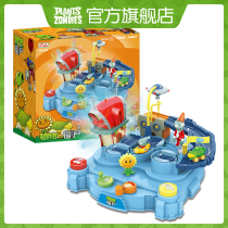 Plants vs zombies New product pullback car Future world adventure through sound and light version of childrens toy gift box