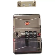  Luggage middle lock Customs lock Trolley box square password lock Suitcase side lock Suitcase buckle lock accessories