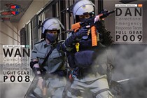 Proforcétoys P008 9 1 6 Hong Kong Correctional Services Regional Response Team RRT Black Panther Force pre-sale