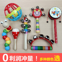 0-1 year old Baby Rattle toy 3-6-12 months baby Boy Girl Educational toy Rattle Hand drum