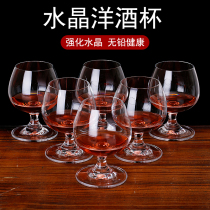 Brandy wine glass ktv Cup wine glass whisky wine glass European glass bar creative Wine Wine Wine short foot